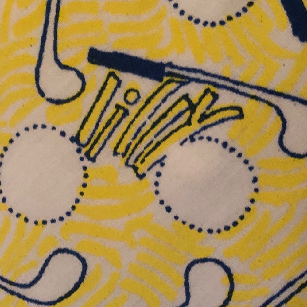 Vintage Lilly Pulitzer GOLF print necktie!
